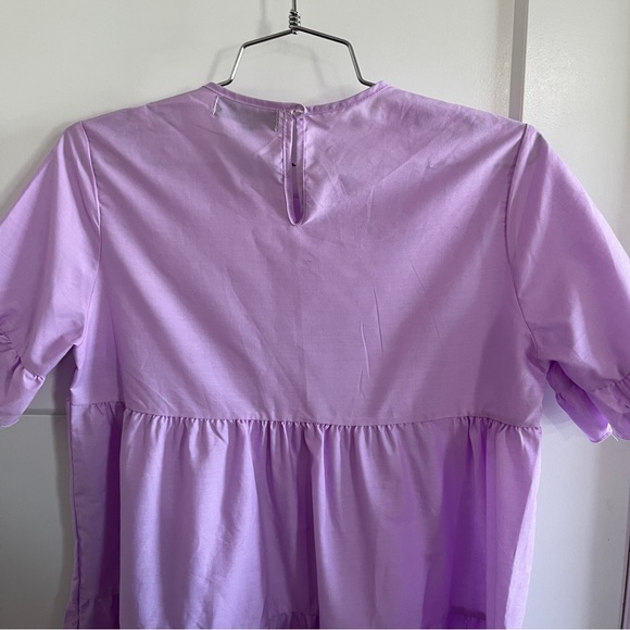 Missguided+ Purple Tiered Ruffled Sundress - Picture 8 of 10